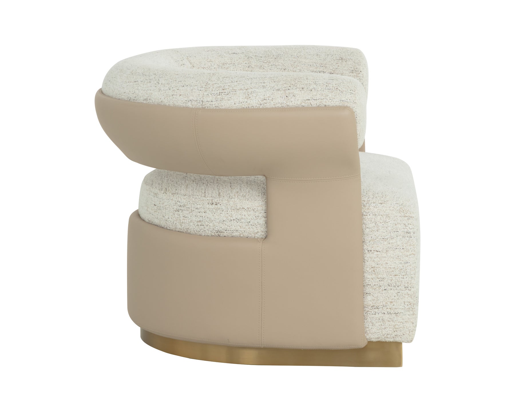 Sunpan Olida Swivel Lounge Chair