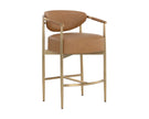 Sunpan Heloise Counter Stool - Bravo Black