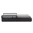 Sunpan Tavira Charcoal Lounger