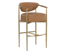 Sunpan Heloise Barstool - Bravo Black