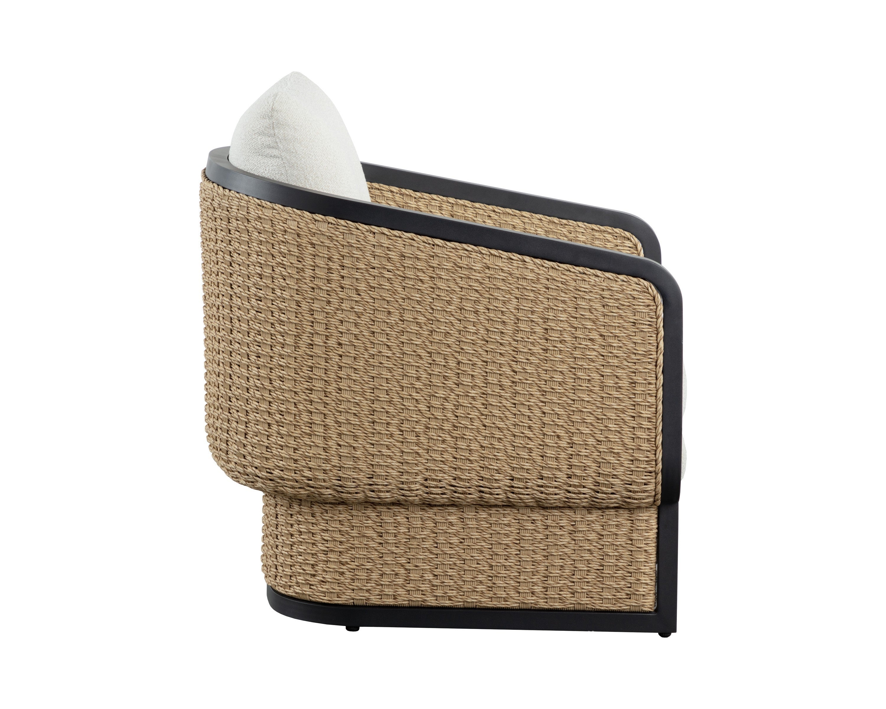 Sunpan Olbia Lounge Chair - Louis Cream