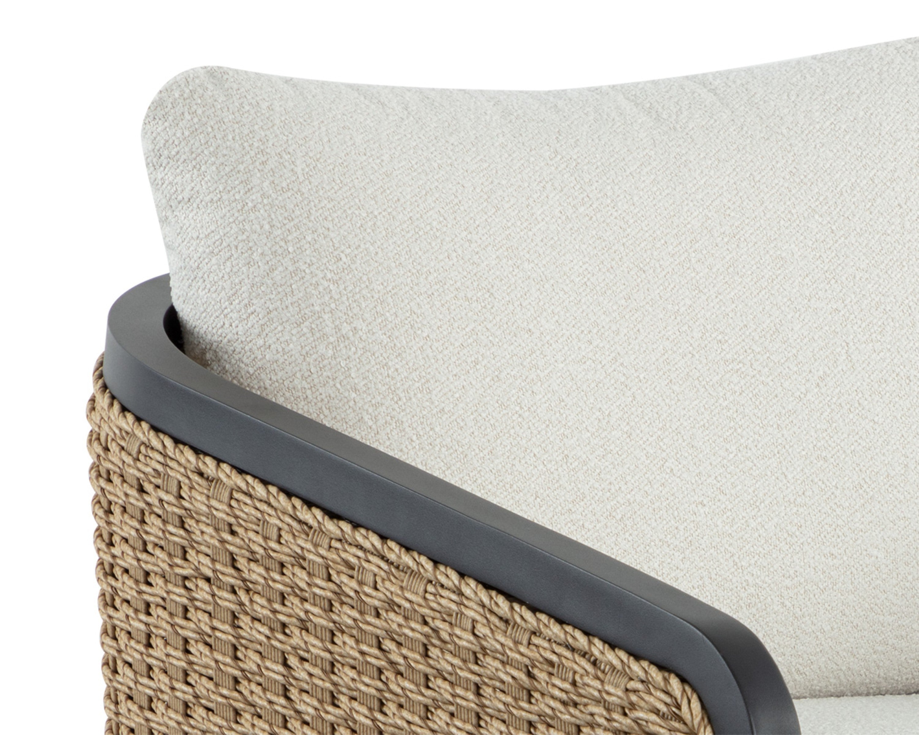 Sunpan Olbia Lounge Chair - Louis Cream