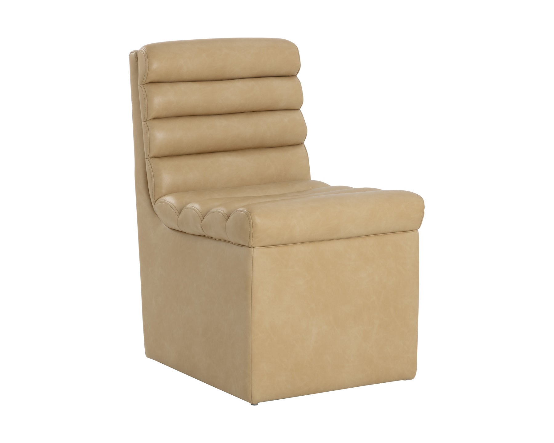 Sunpan Norm Wheeled Dining Chair
