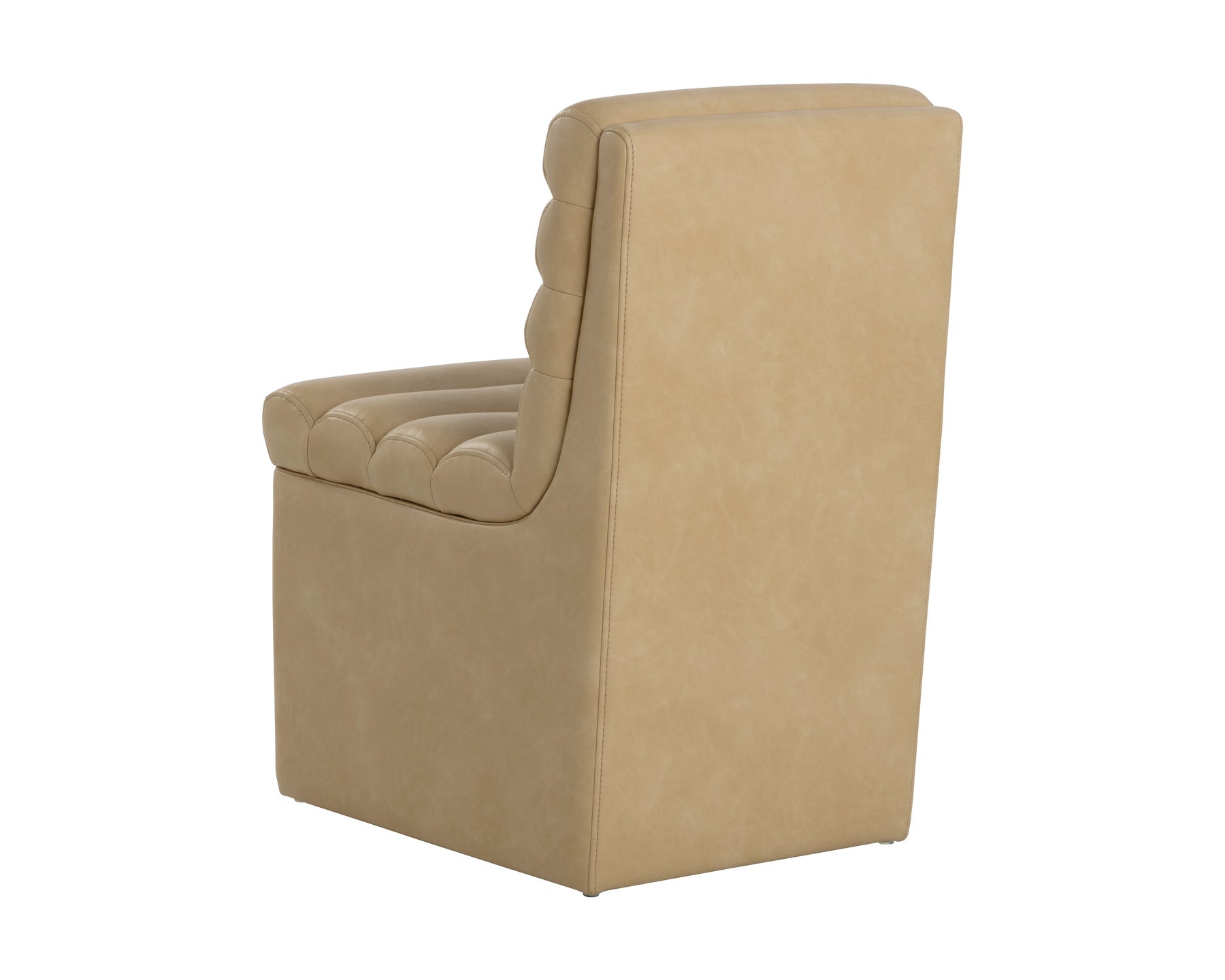 Sunpan Norm Wheeled Dining Chair