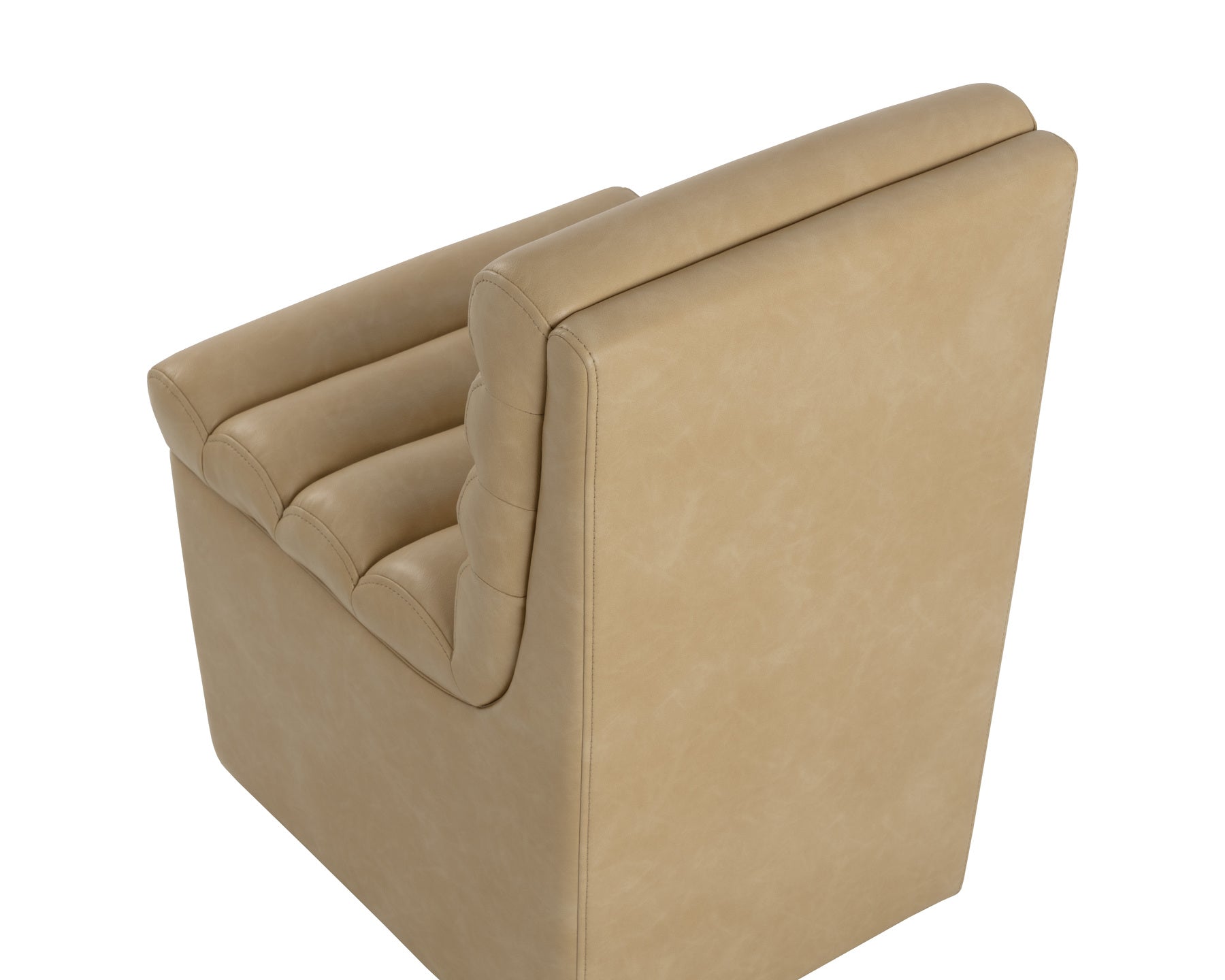 Sunpan Norm Wheeled Dining Chair