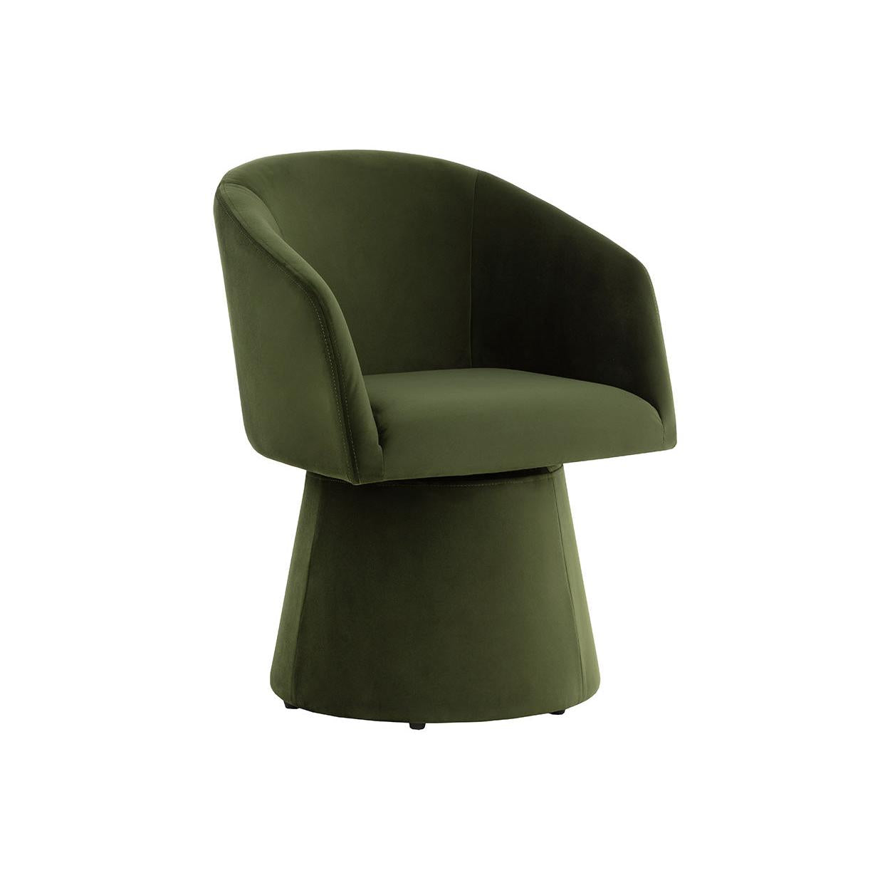 Sunpan Etta Swivel Dining Armchair
