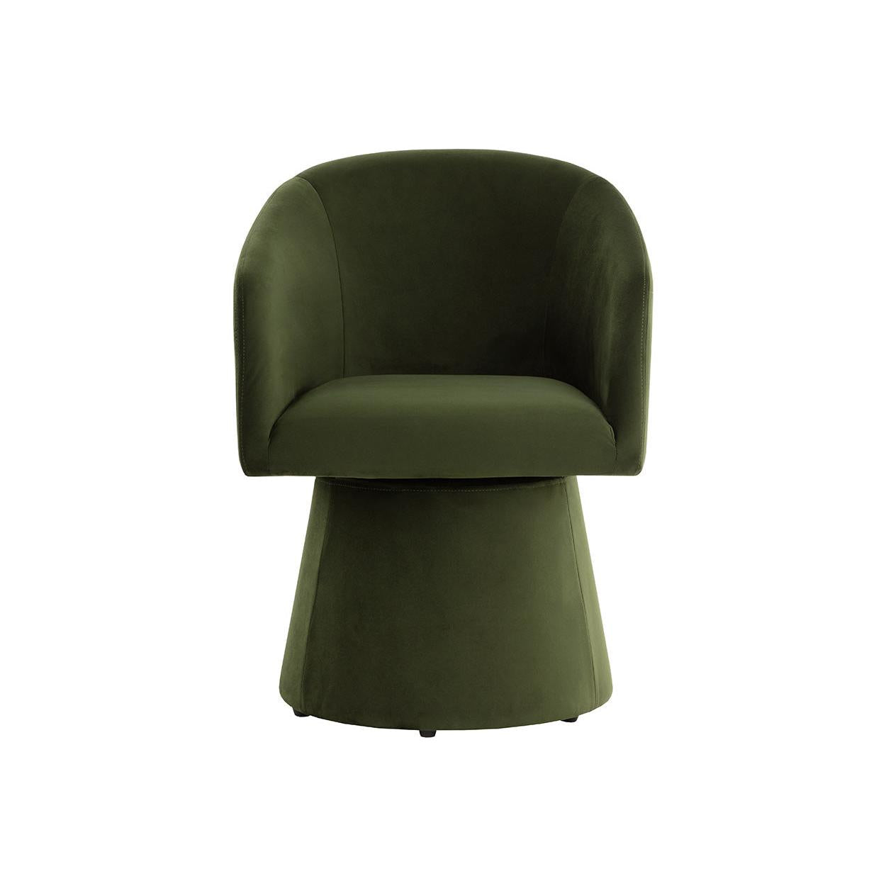 Sunpan Etta Swivel Dining Armchair