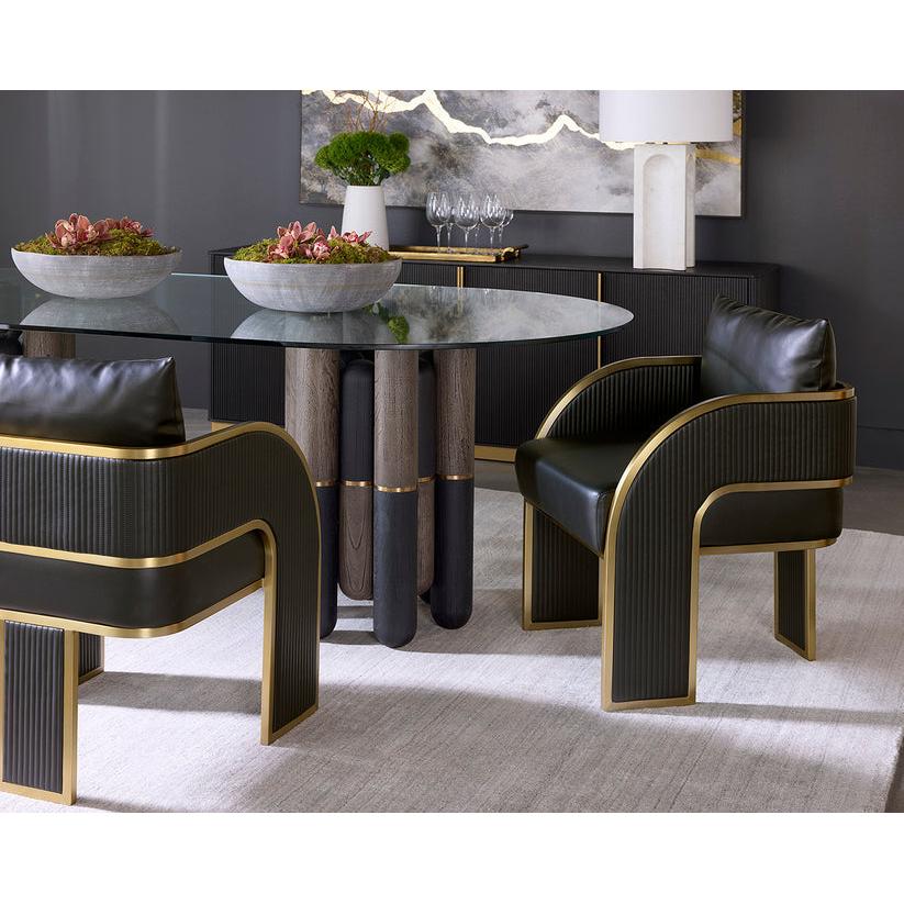 Sunpan Baz Dining Armchair
