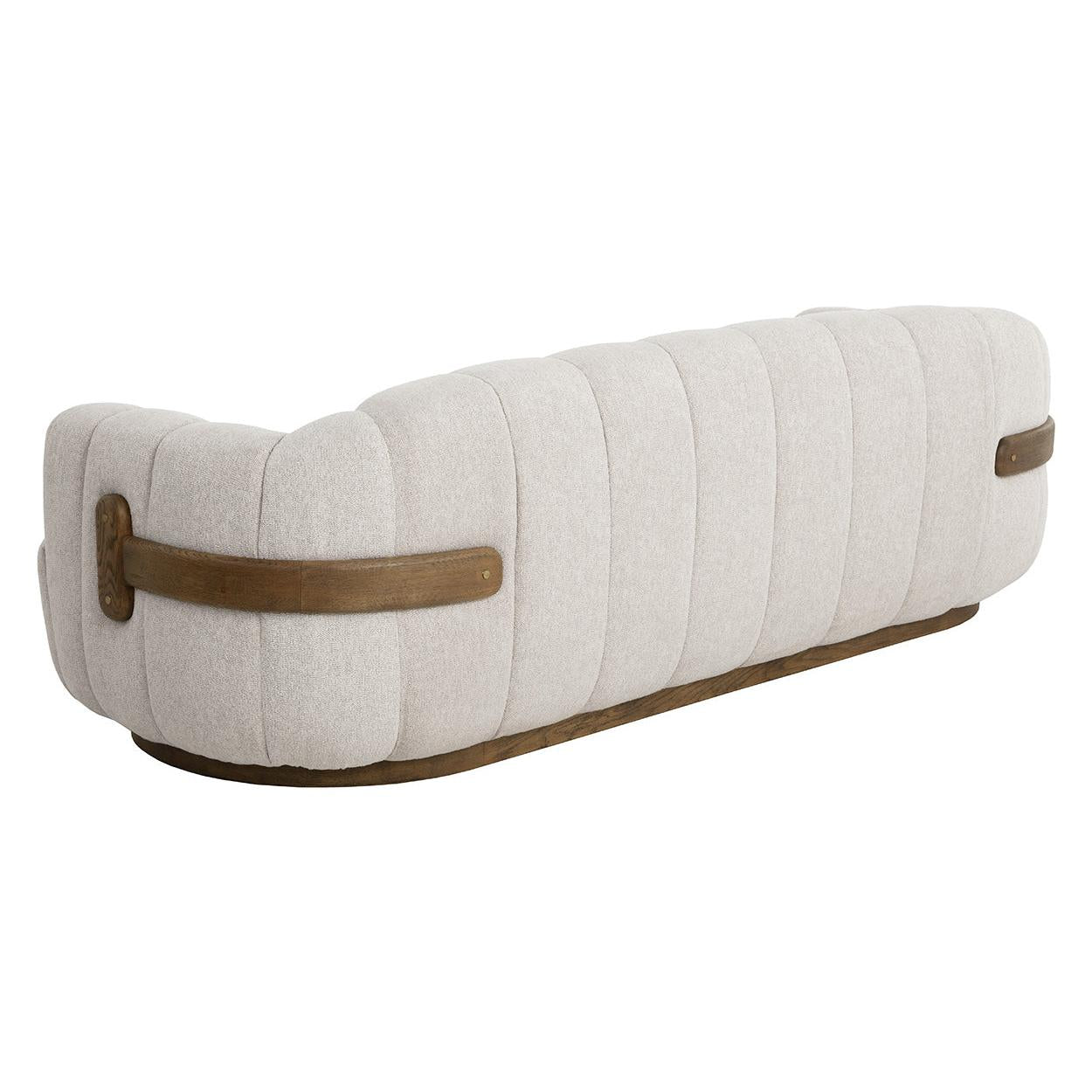 Sunpan Tadeo Brown Cream Sofa