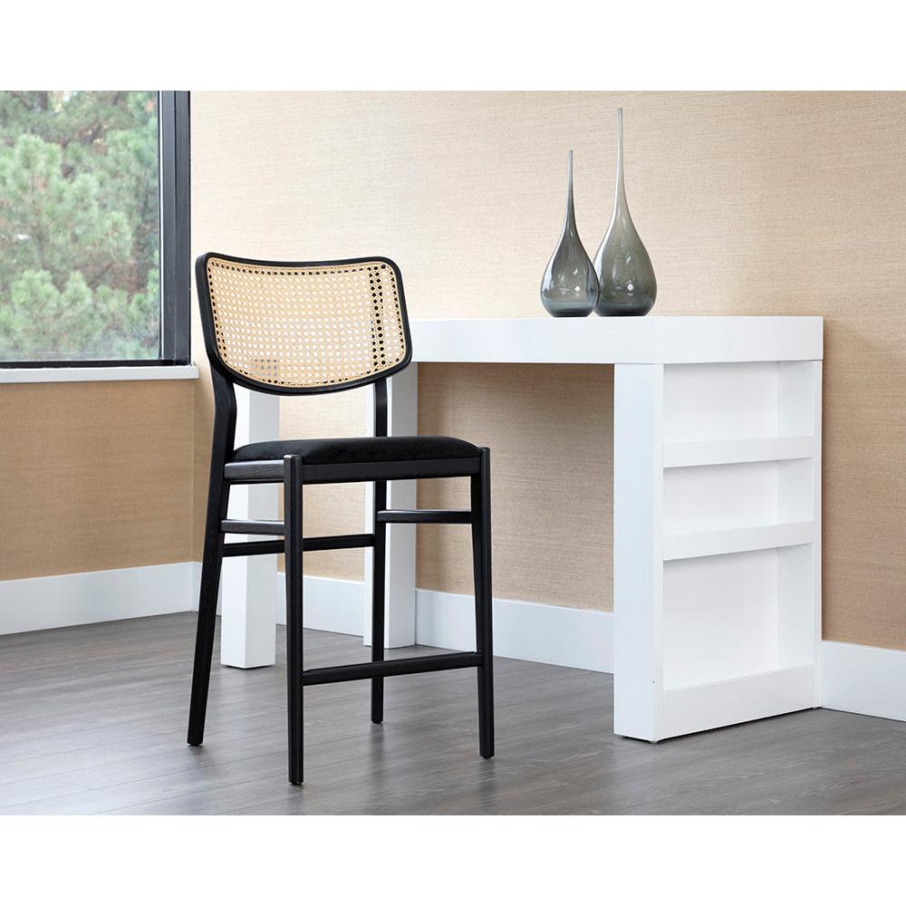 Sunpan Annex Counter Stool, Black