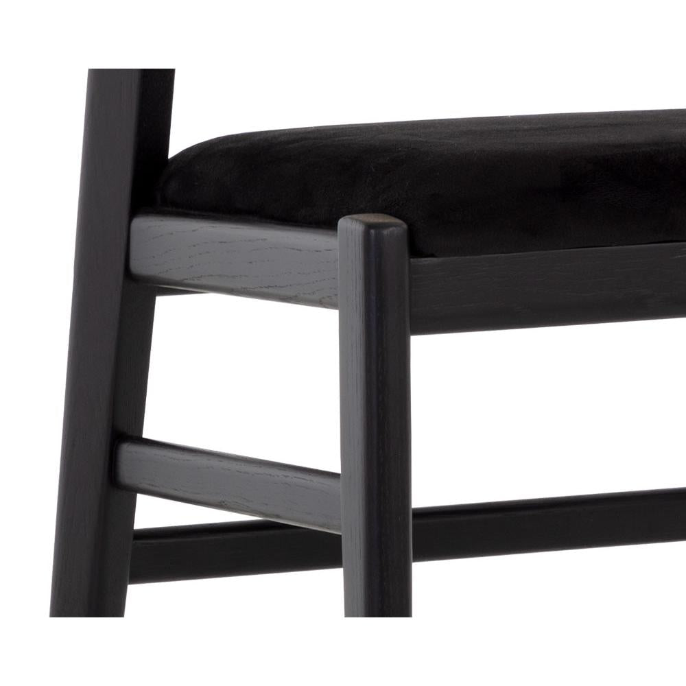 Sunpan Annex Counter Stool, Black