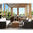 Sunpan Tibi Cream Sofa