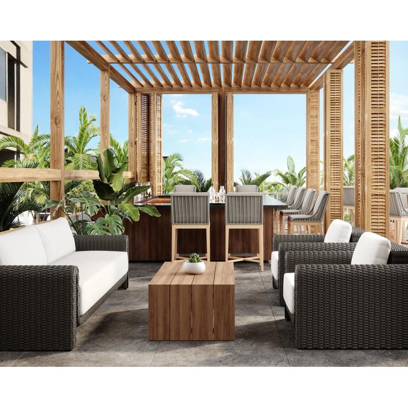 Sunpan Tibi Cream Sofa
