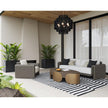 Sunpan Tibi Cream Sofa