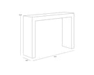 Sunpan Axle Console Table