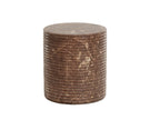 Sunpan Riva Stool - Marble Look - Mocha