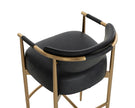 Sunpan Heloise Counter Stool - Bravo Black