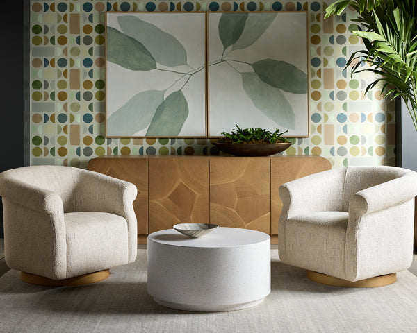 Sunpan Libby Swivel Lounge Chair Clearance