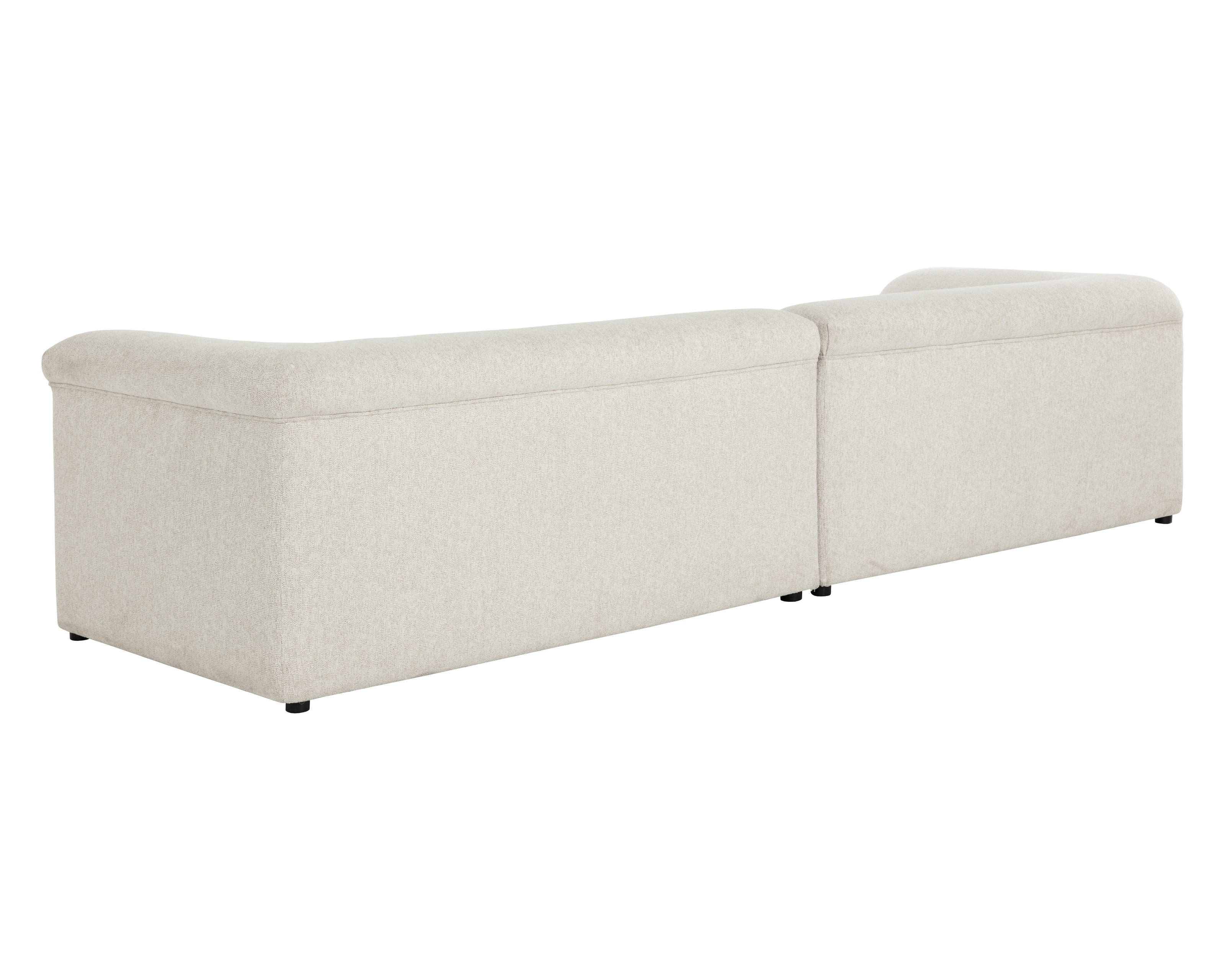 Sunpan Gladys Sofa - Dove Cream