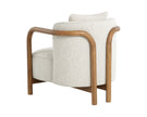Sunpan Beatrice Lounge Chair - Dove Cream