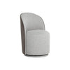 Sunpan Cavoli Swivel Dining Chair, Grey
