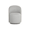 Sunpan Cavoli Swivel Dining Chair, Grey