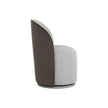 Sunpan Cavoli Swivel Dining Chair, Grey