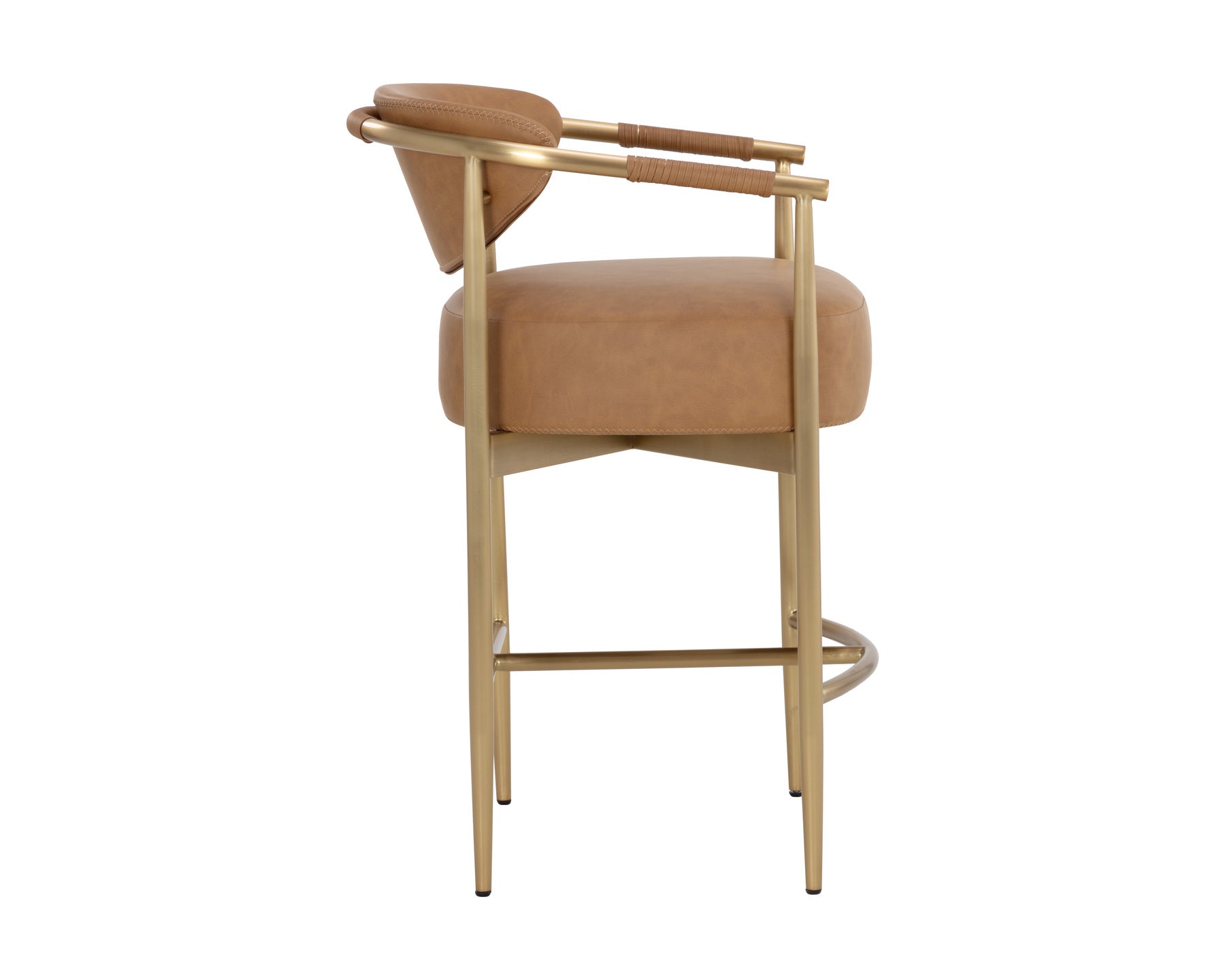 Sunpan Heloise Counter Stool - Bravo Black