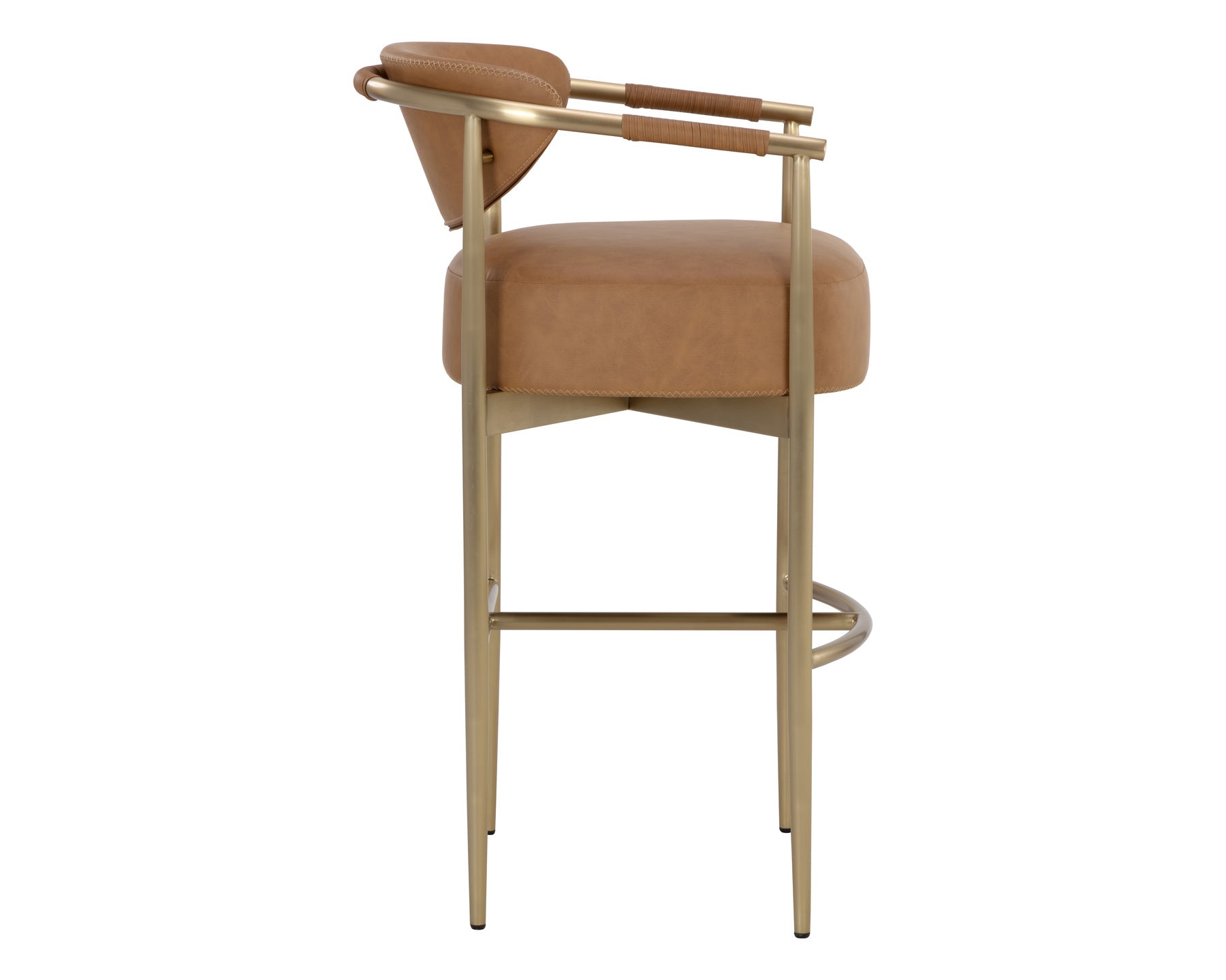 Sunpan Heloise Barstool - Bravo Black