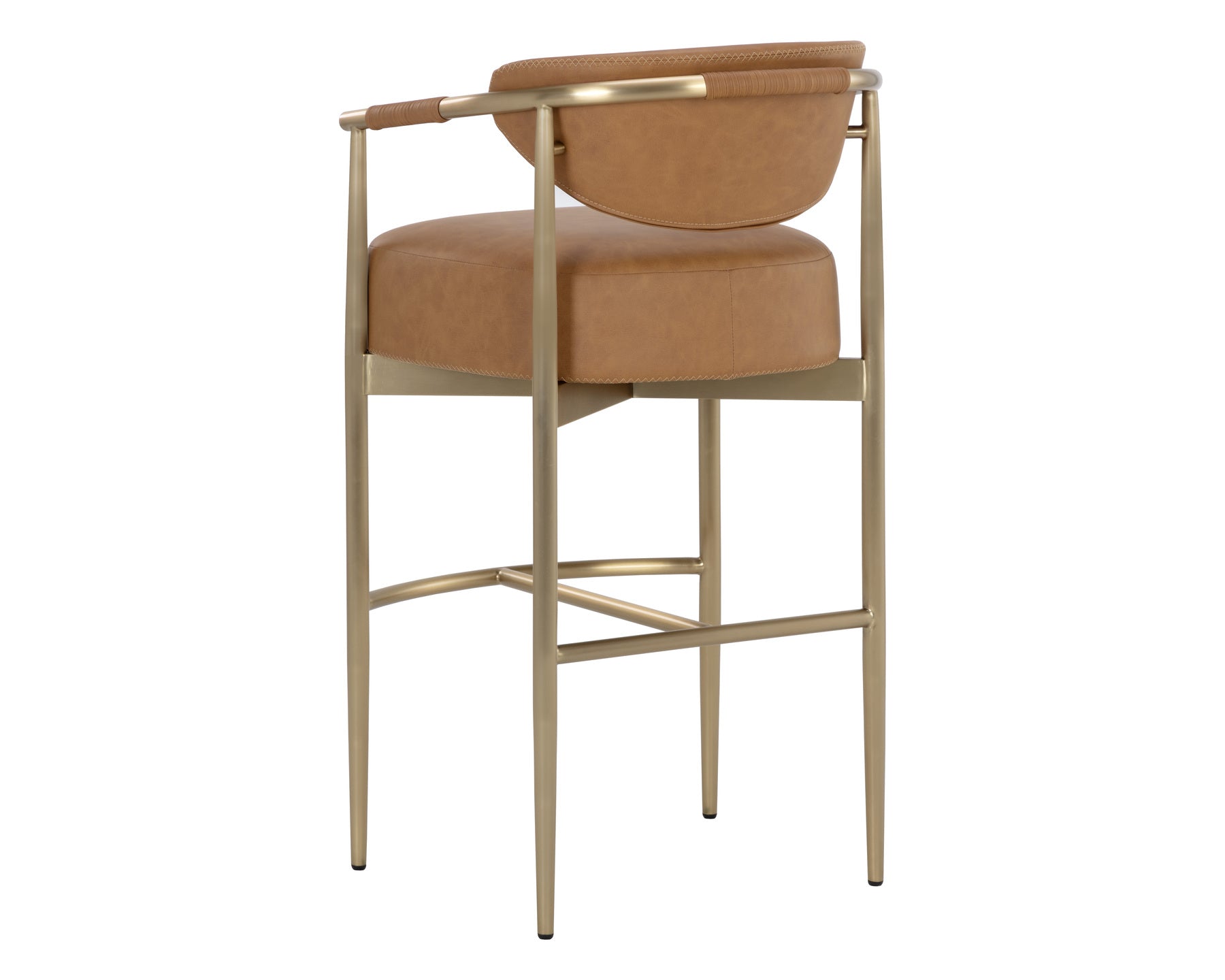 Sunpan Heloise Barstool - Bravo Black