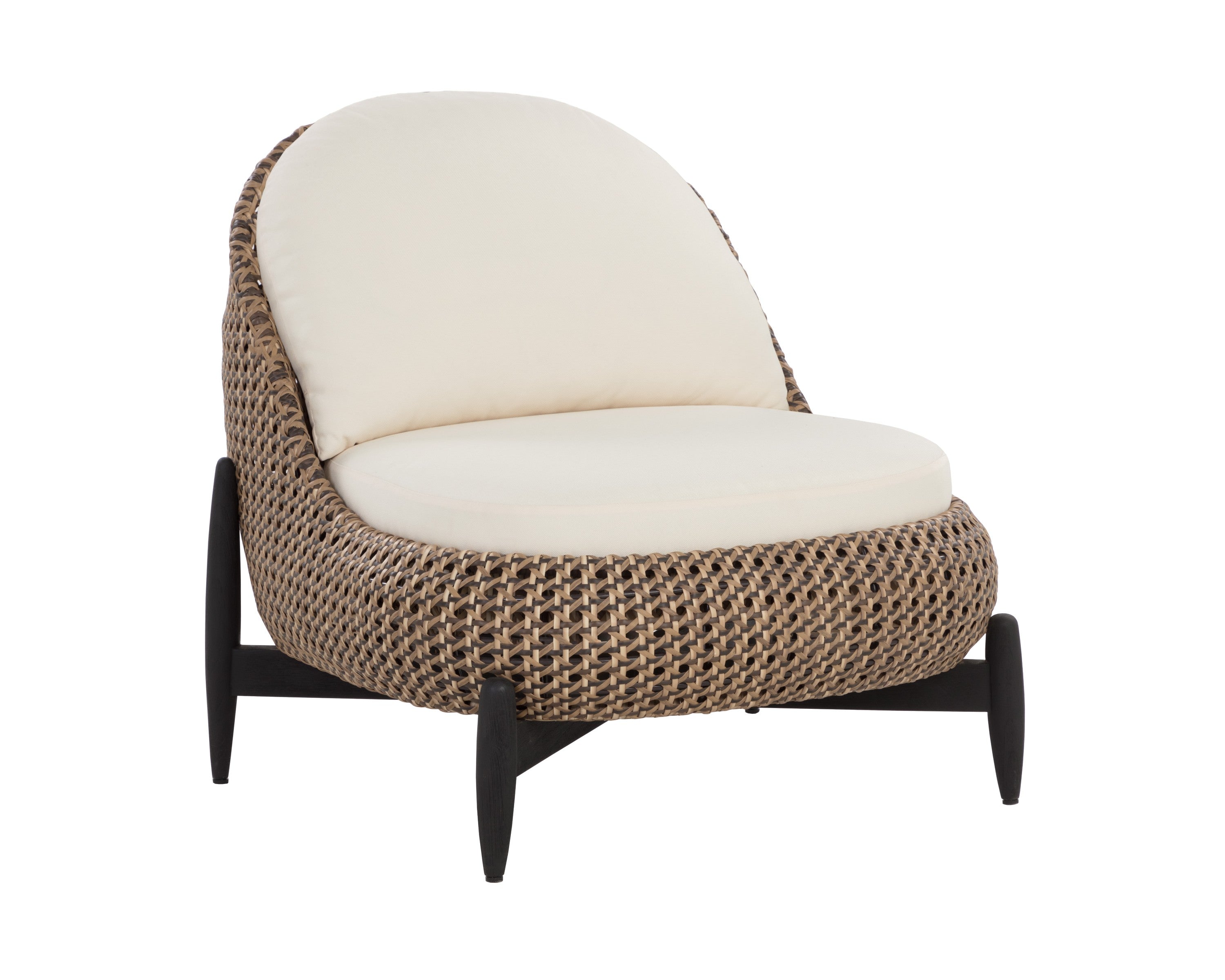 Sunpan Carilo Lounge Chair - Stinson Cream
