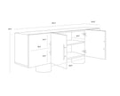 Sunpan Kresteven Sideboard
