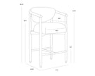 Sunpan Sigrid Counter Stool