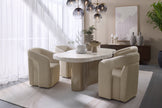 Sunpan Kendrick Wheeled Dining Armchair