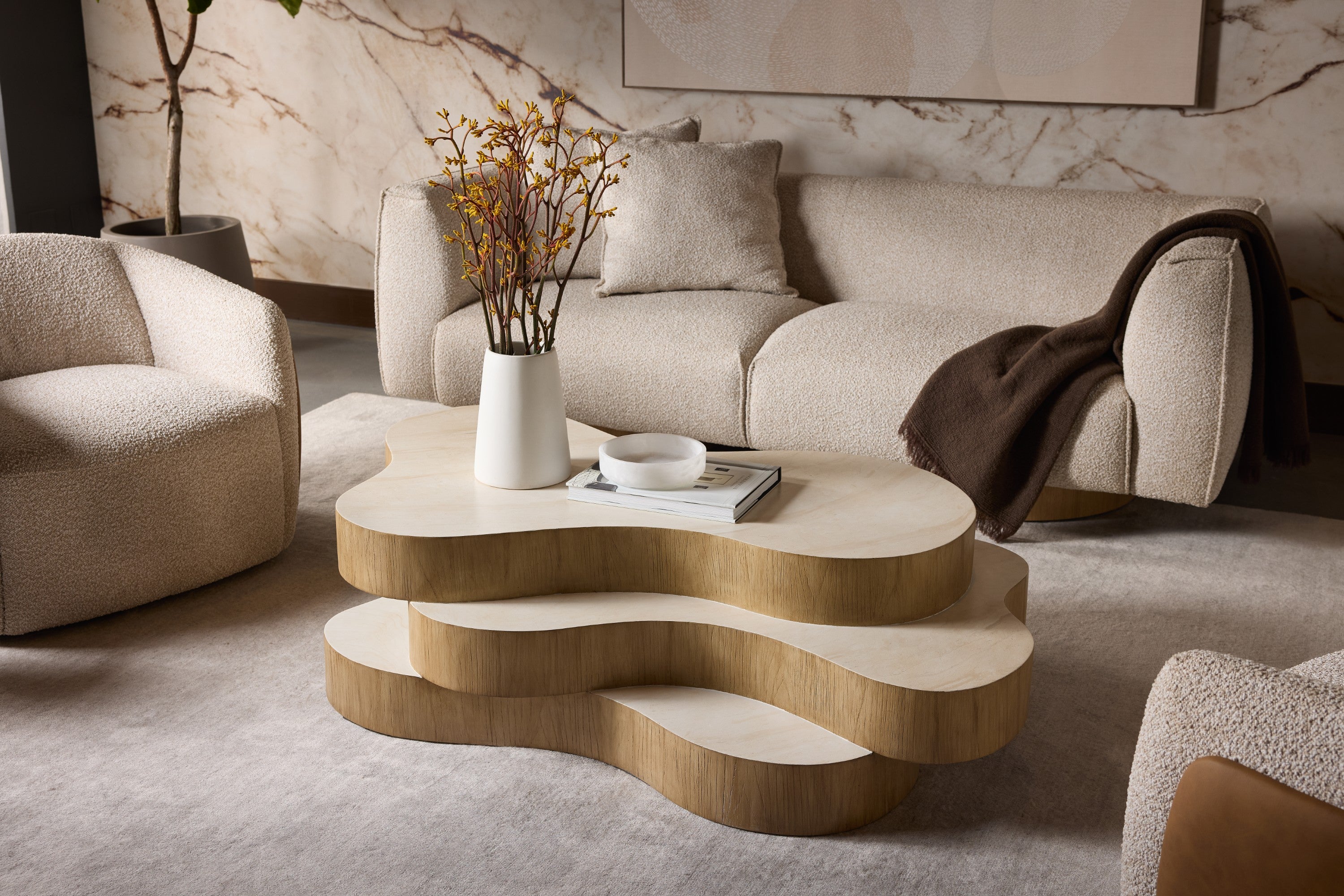 Sunpan Geddes Coffee Table