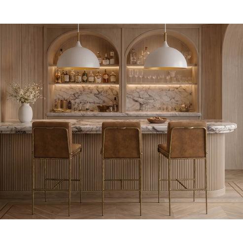 Sunpan Lathan Counter Stool