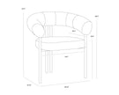 Sunpan Oniva Dining Armchair