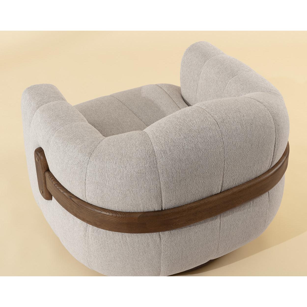Sunpan Tadeo Swivel Armchair