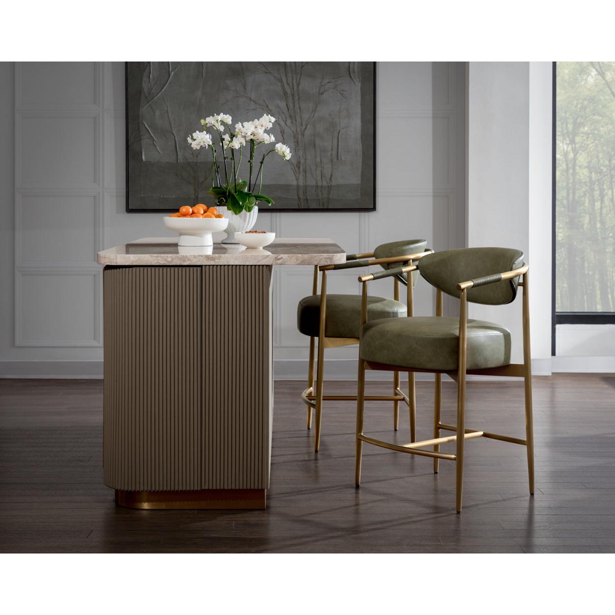 Sunpan Cataldi Kitchen Island