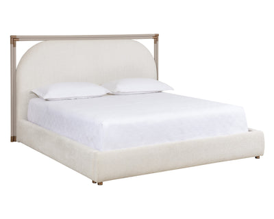 Sunpan Arcelia Bed - Rhea Light Barley