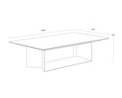 Sunpan Soleen Coffee Table
