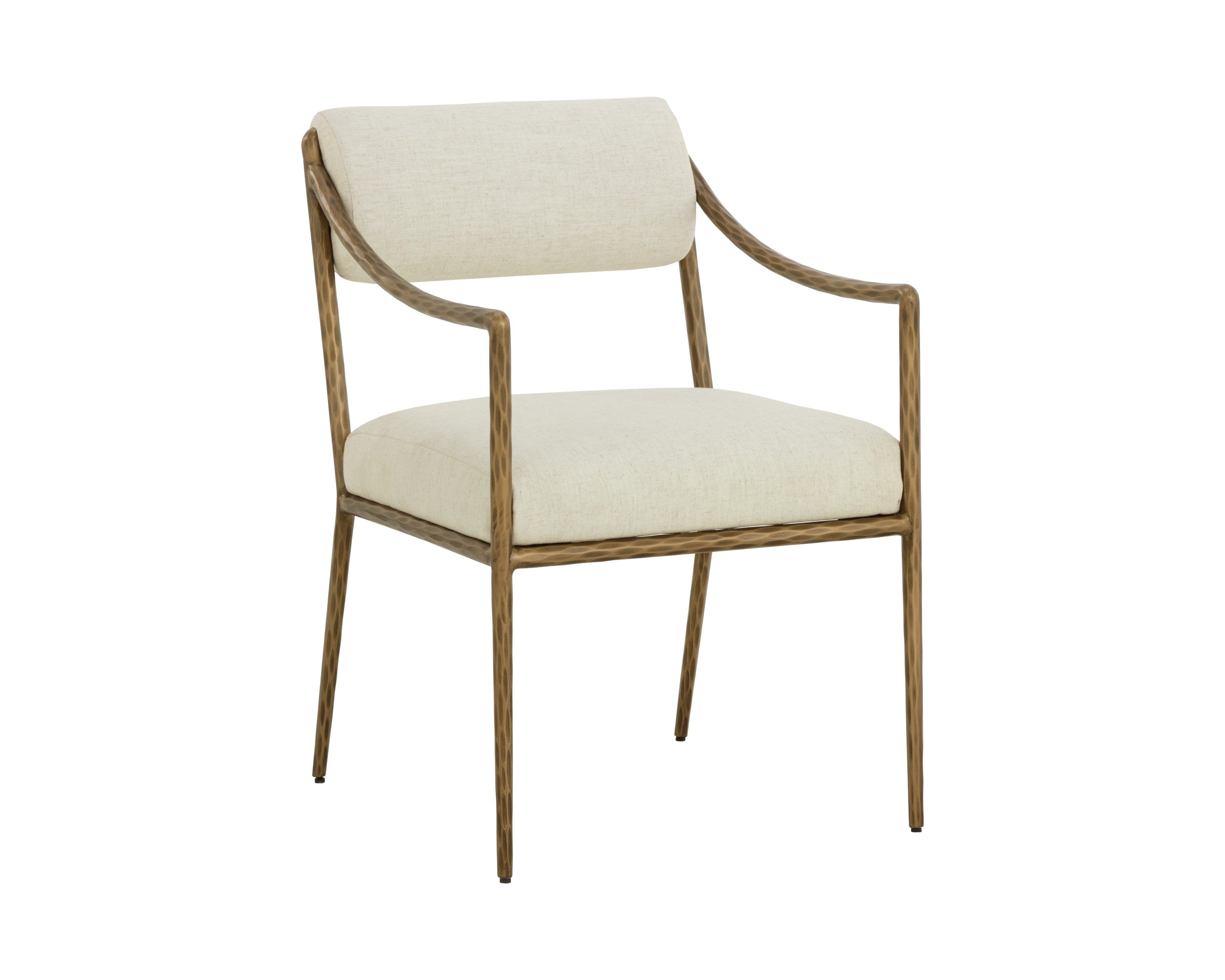 Sunpan Leticia Dining Armchair - Geralt Linen