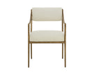 Sunpan Leticia Dining Armchair - Geralt Linen