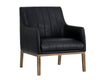 Sunpan Wolfe Lounge Chair - Bravo Black