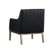 Sunpan Wolfe Lounge Chair - Bravo Black