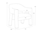 Sunpan Prisca Lounge Chair - Noah Meadow