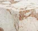 Sunpan Laros Coffee Table - Crema Breccia Marble