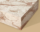 Sunpan Laros Coffee Table - Crema Breccia Marble