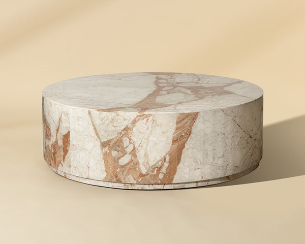 Sunpan Laros Round Coffee Table
