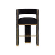 Sunpan Adamina Black Barstool